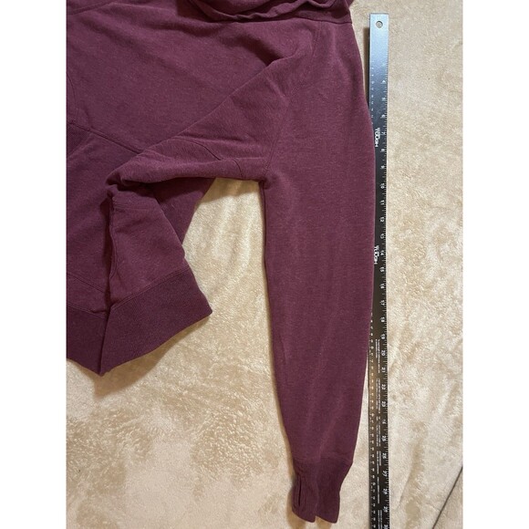 LL Bean Cozy Pullover Sweatshirt Womens XL Pockets Cowl Neck Top - Picture 12 of 14